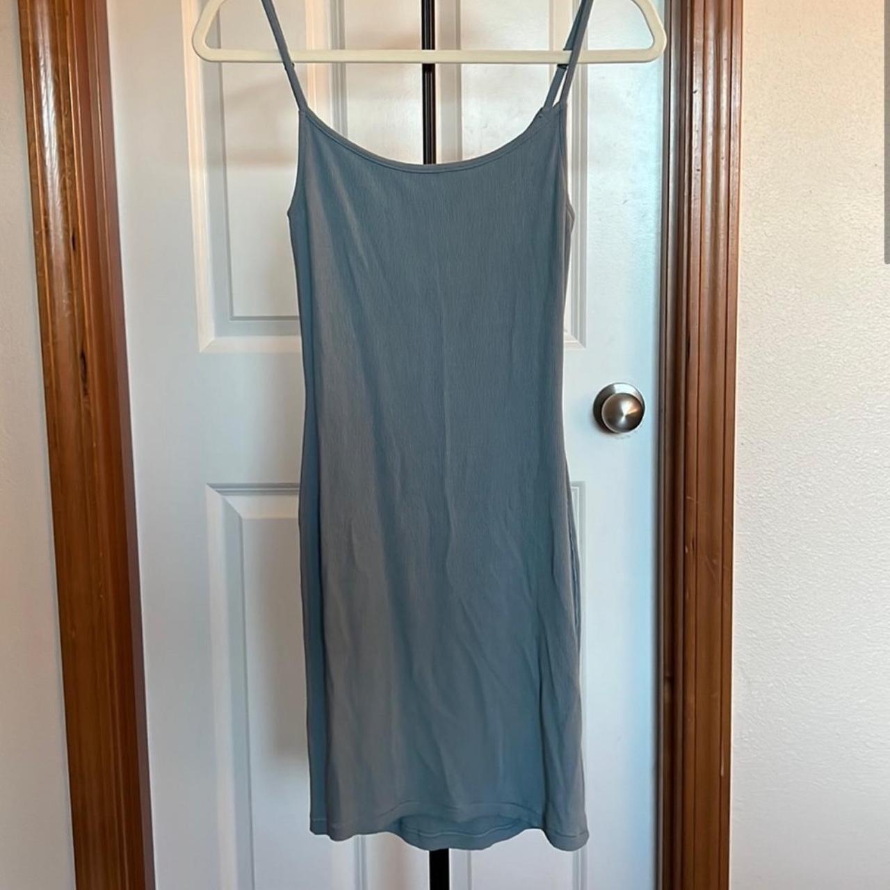 Skims arctic short slip dress This color is no - Depop