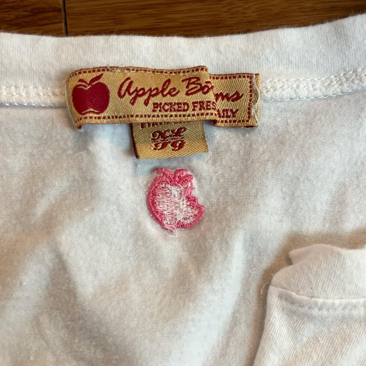 Apple Bottoms Women's White and Red Shirt (3)