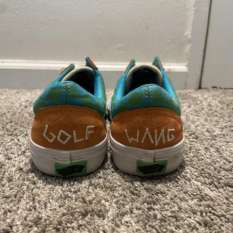 Golf wang vans on sale orange