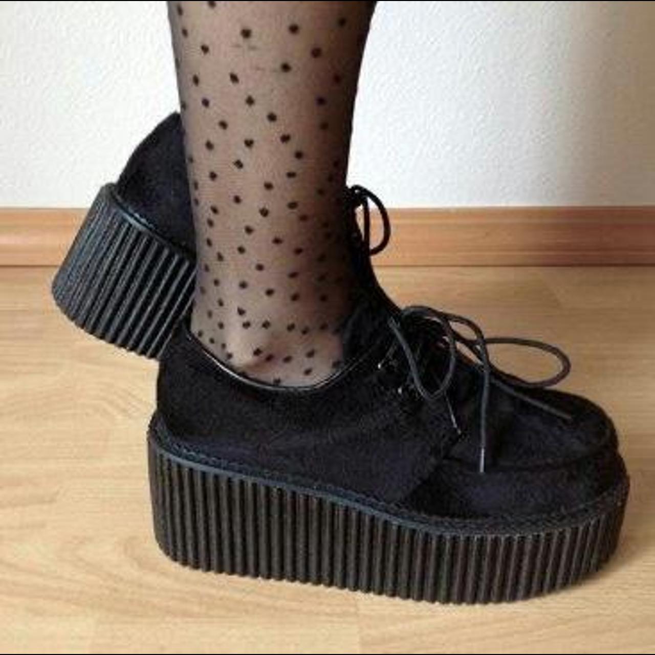 demonia creepers with coffin inside shoe and the... Depop