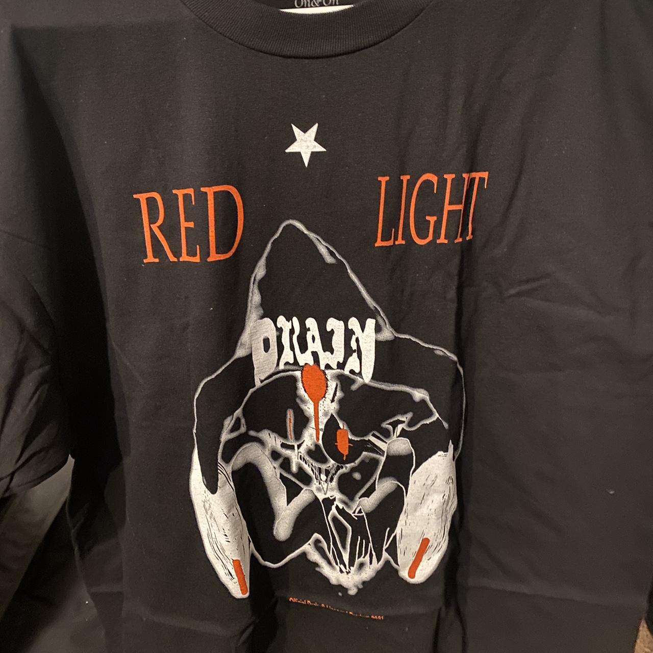 Bladee Drain Gang Red Light T Shirt XL Brand New and... - Depop