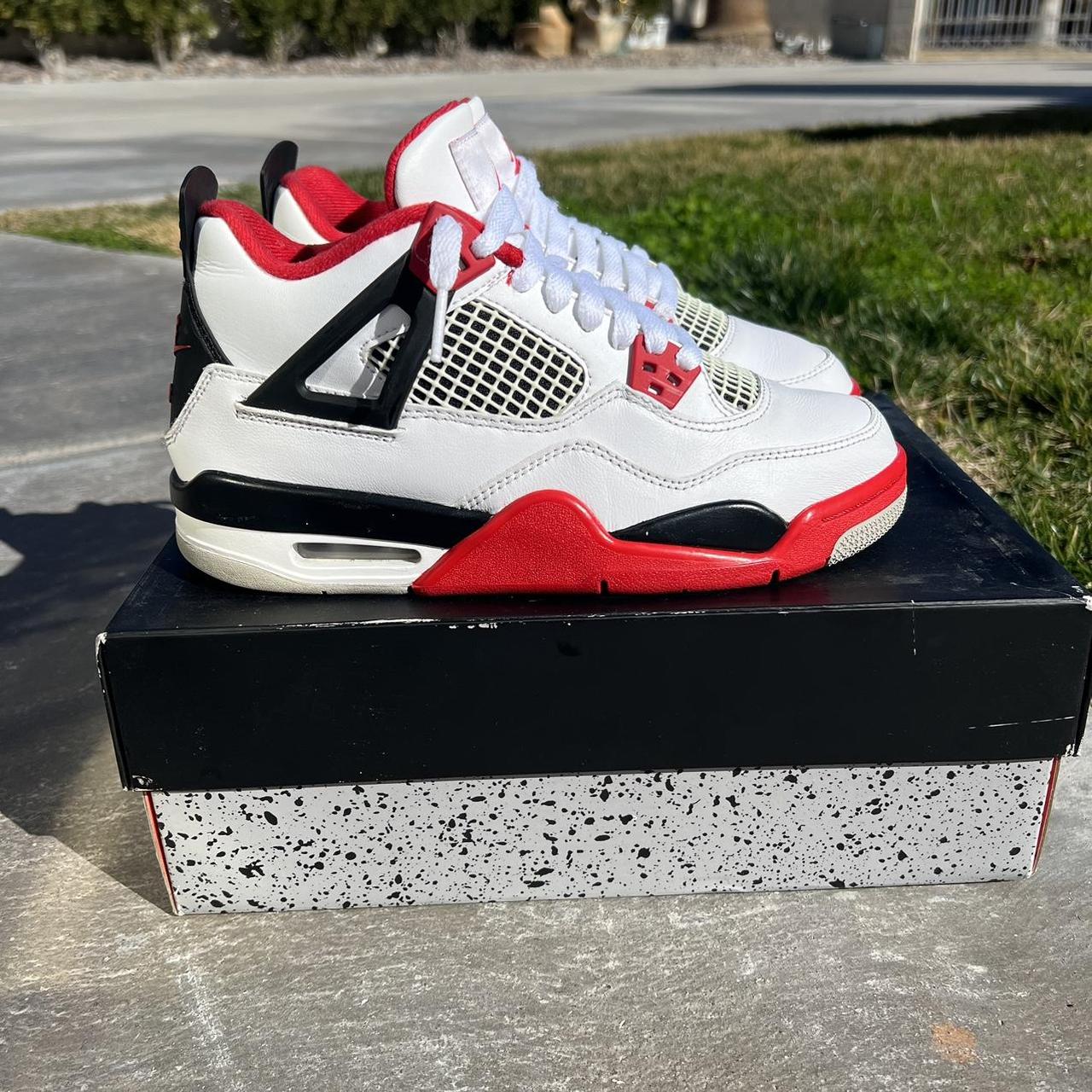 retro 4 womens red