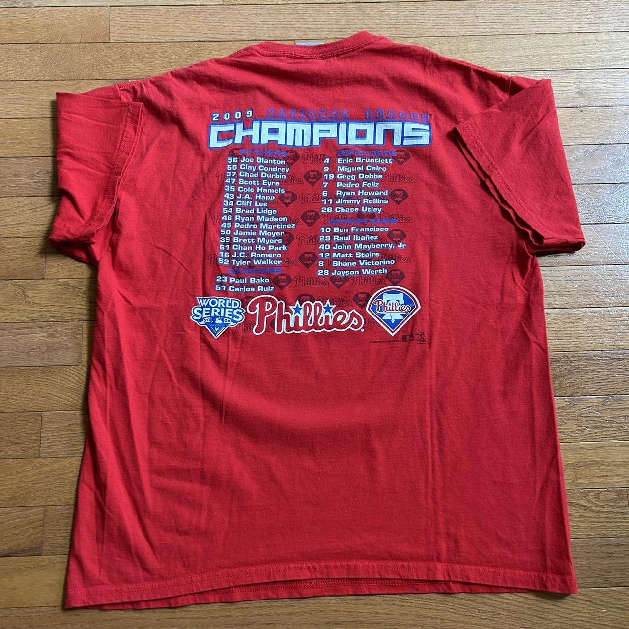 Majestic PHILADELPHIA PHILLIES 2008 WORLD SERIES CHAMPIONS T-shirt