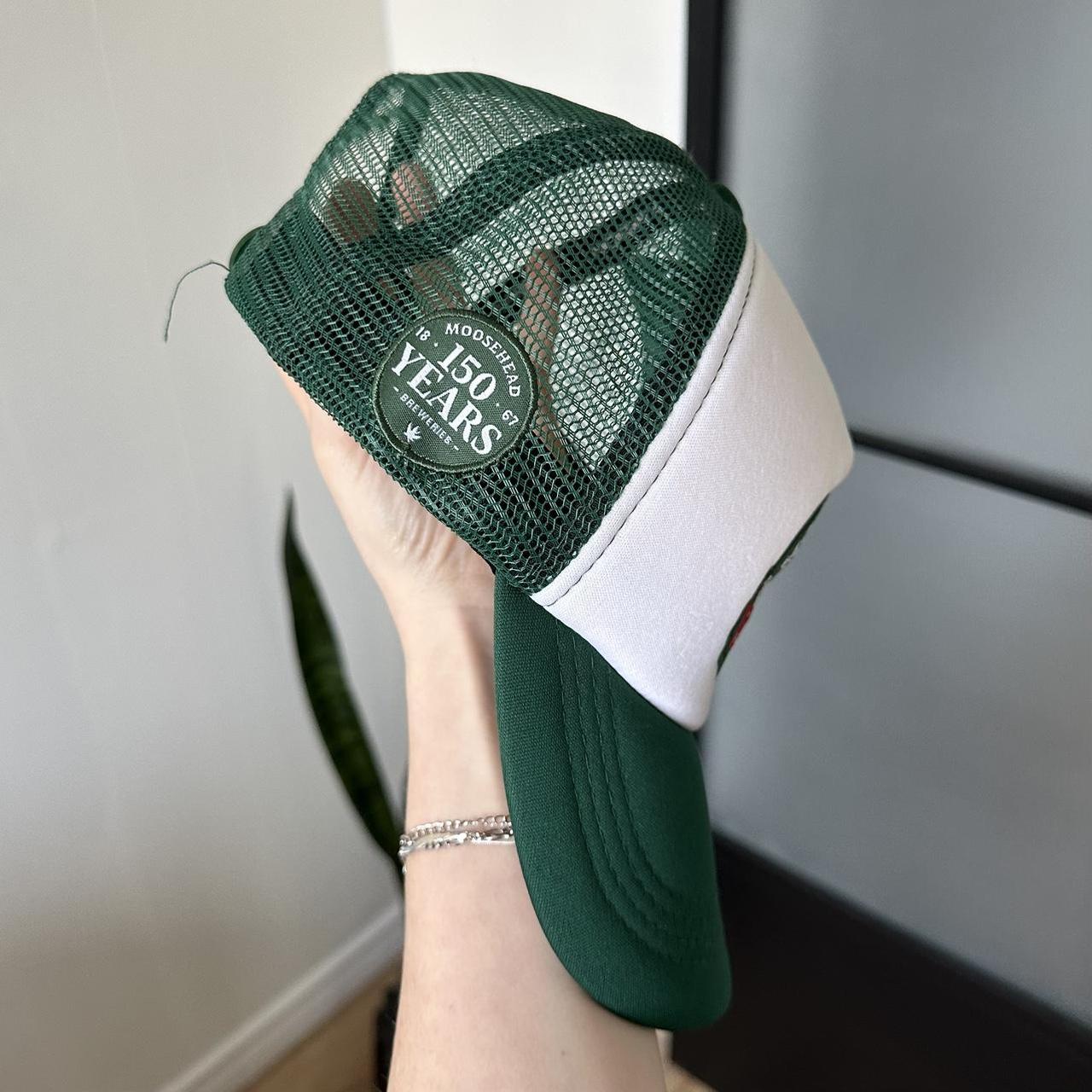 Men's Green and White Hat (3)