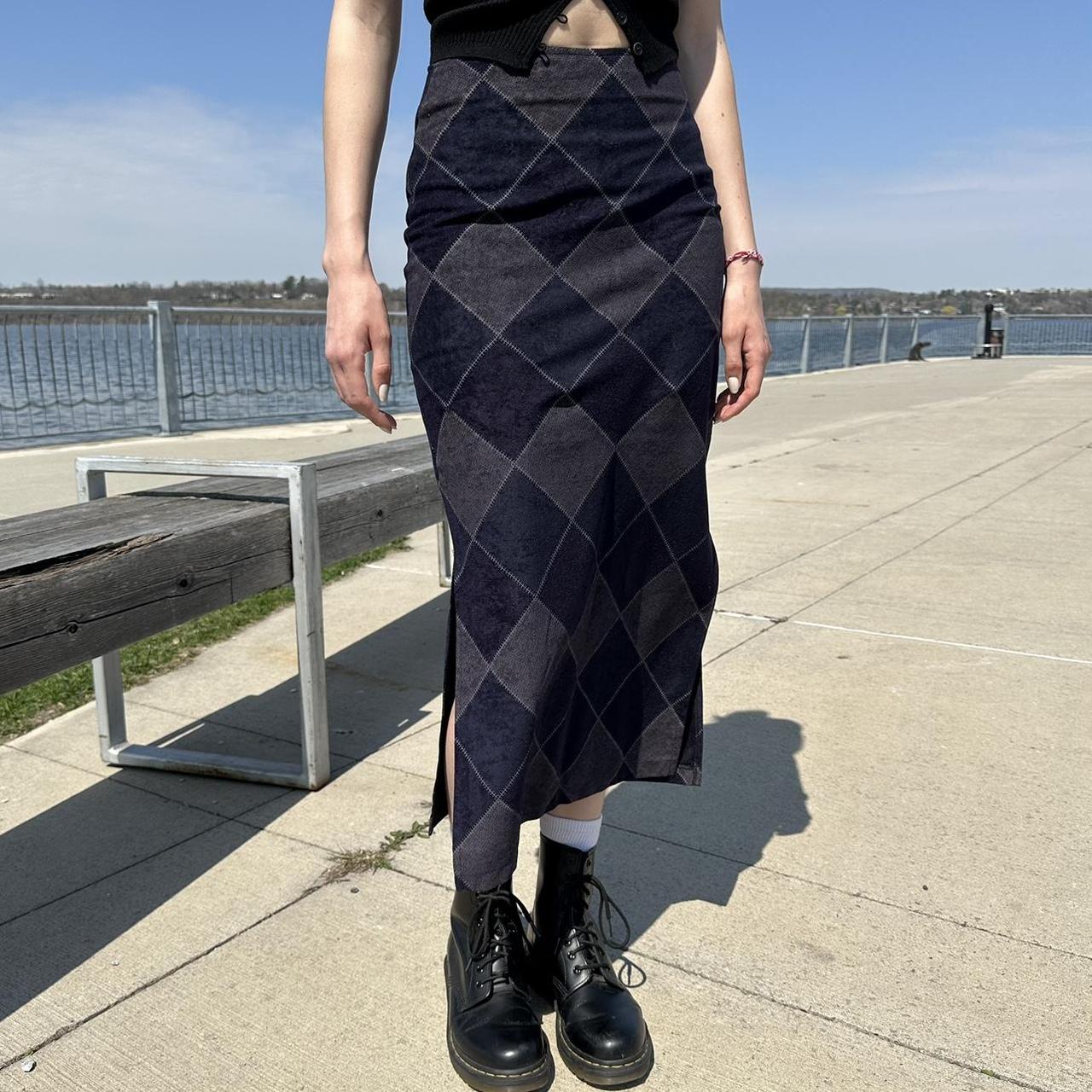 Maxi skirt outlet outfit 80s