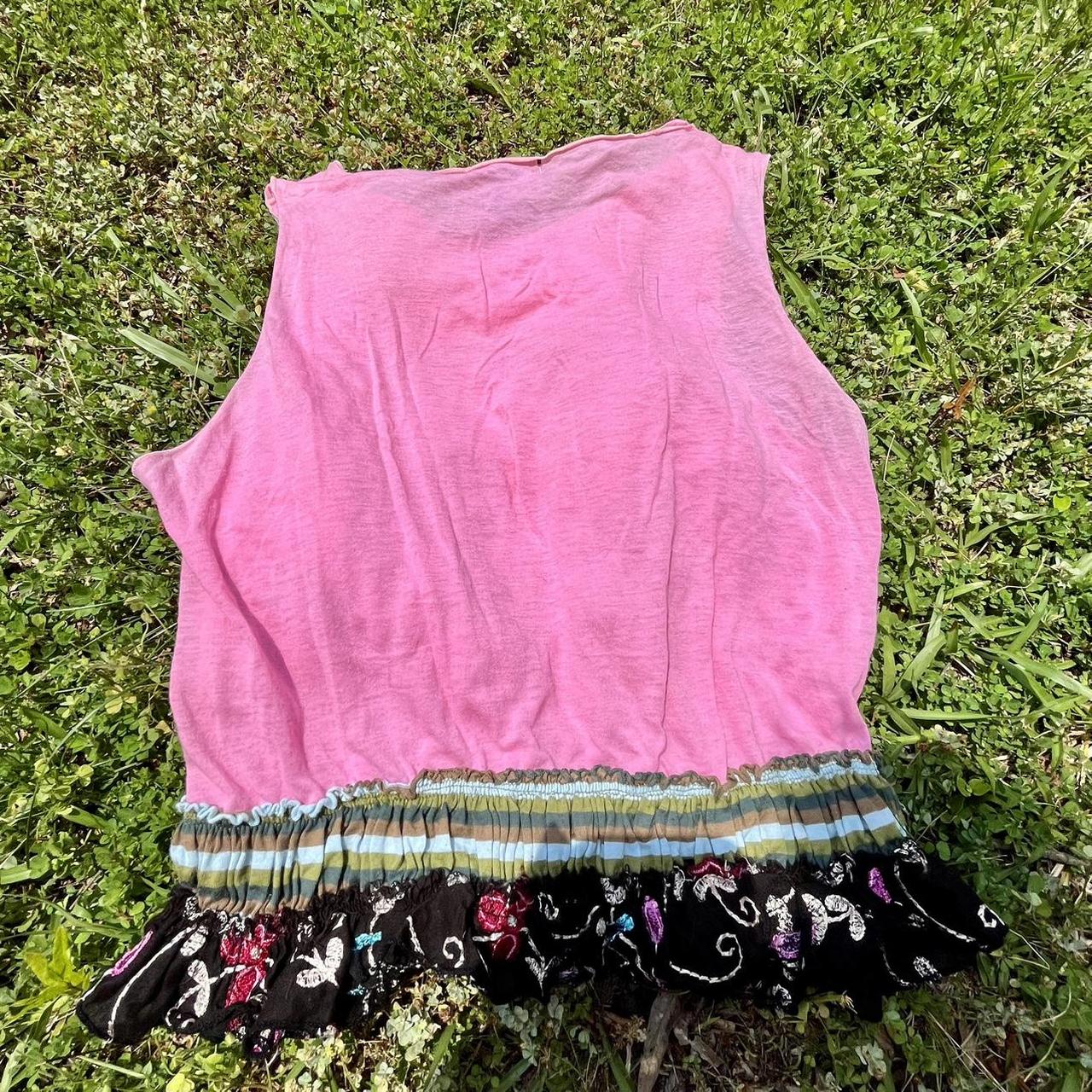 the cutest pink custo barcelona top!! size... - Depop