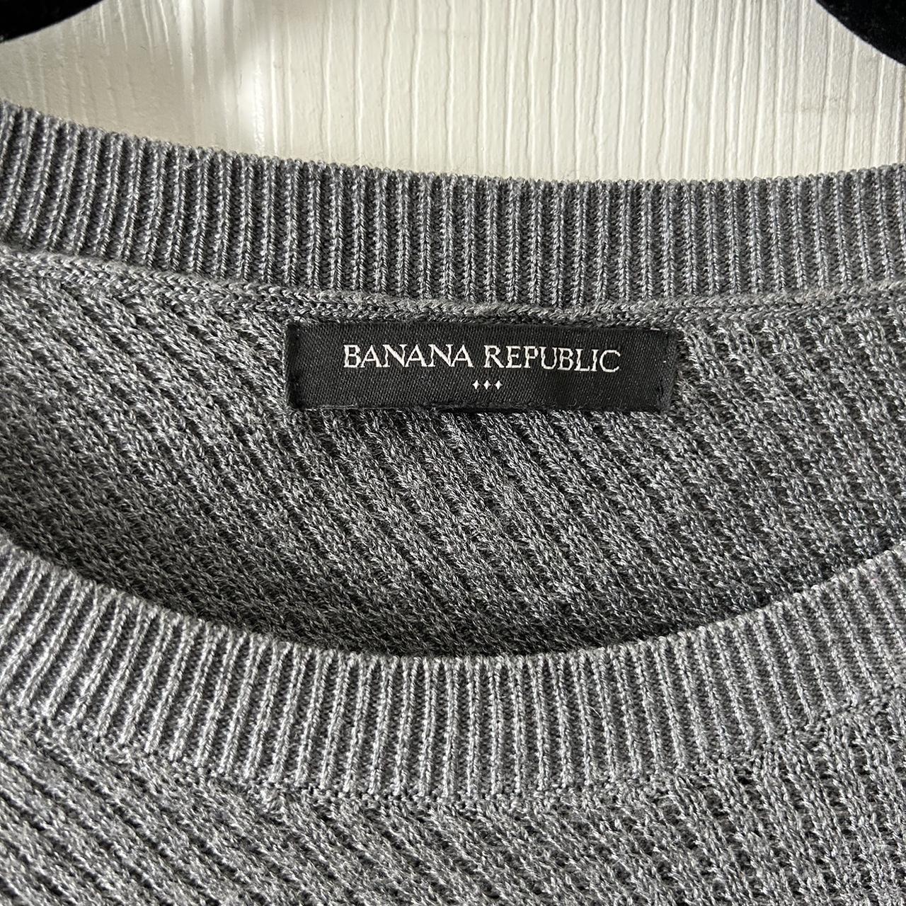Banana Republic Women's Grey Jumper Depop