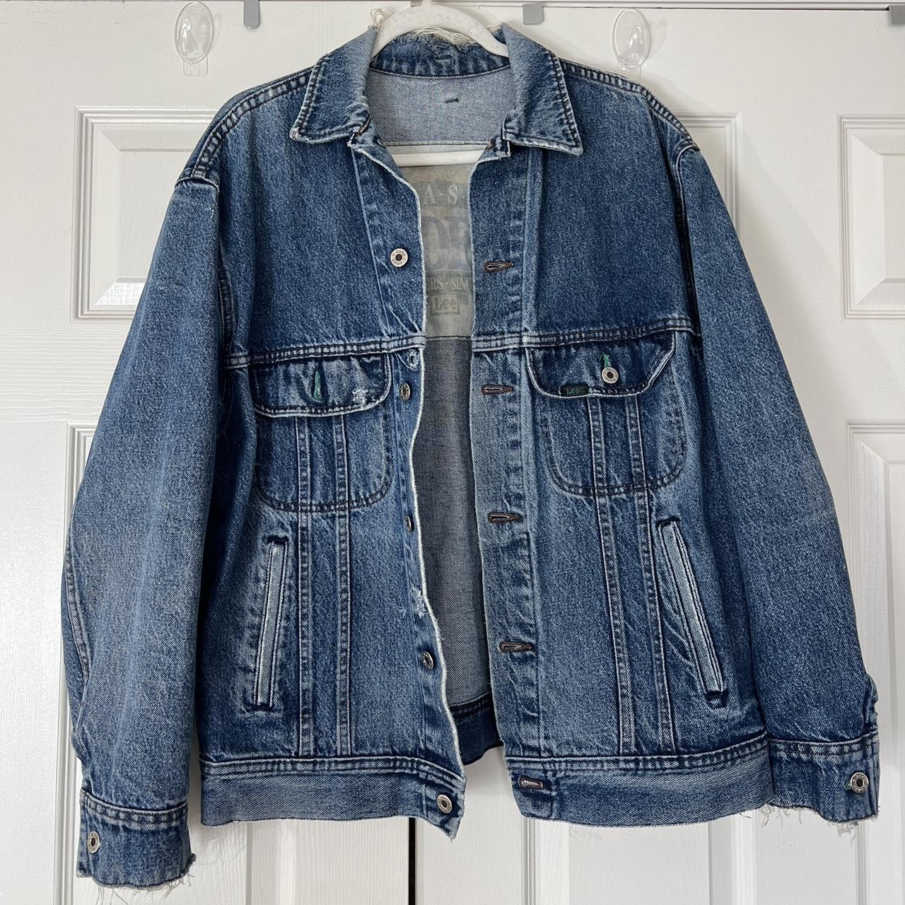 Lee Riders Distressed denim jacket There are a few... - Depop