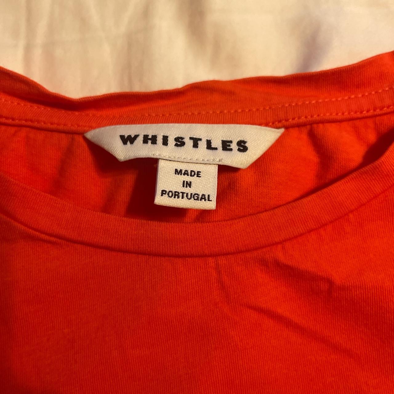 Whistles Women's Orange T-shirt (2)