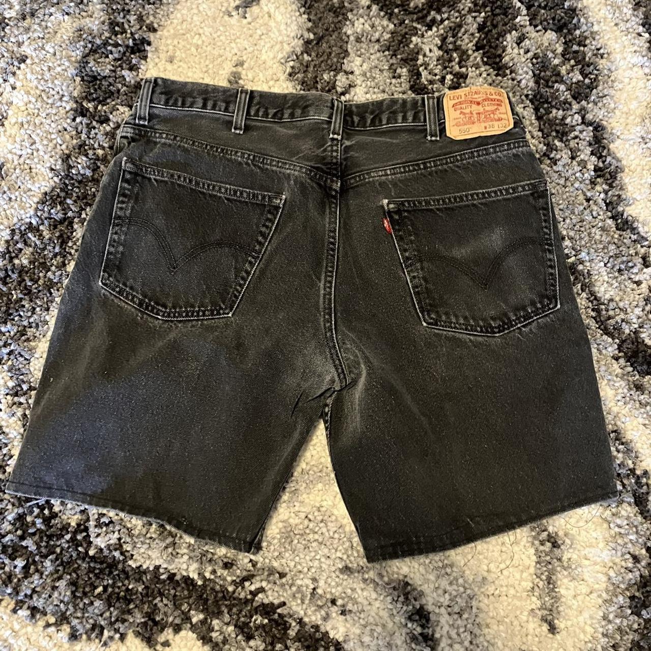 Modern Levi’s Black Denim Shorts These modern... Depop