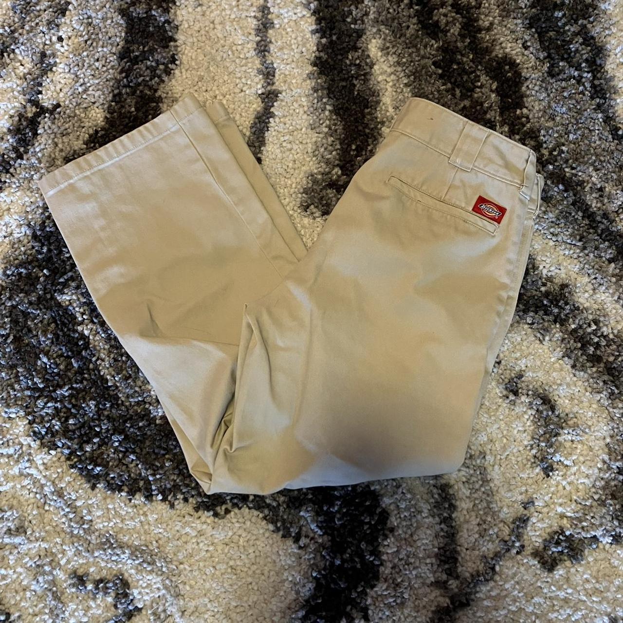 Modern Khaki Dickies Pants These womens light khaki... Depop