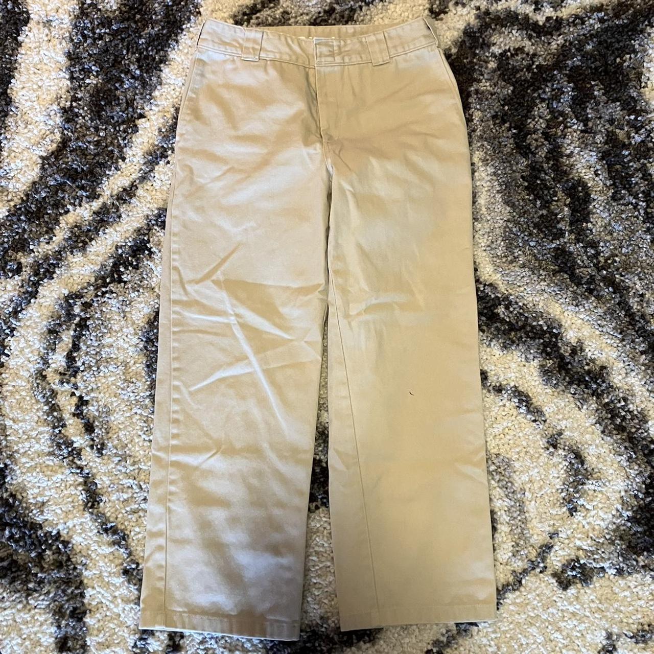 Modern Khaki Dickies Pants These womens light khaki... Depop