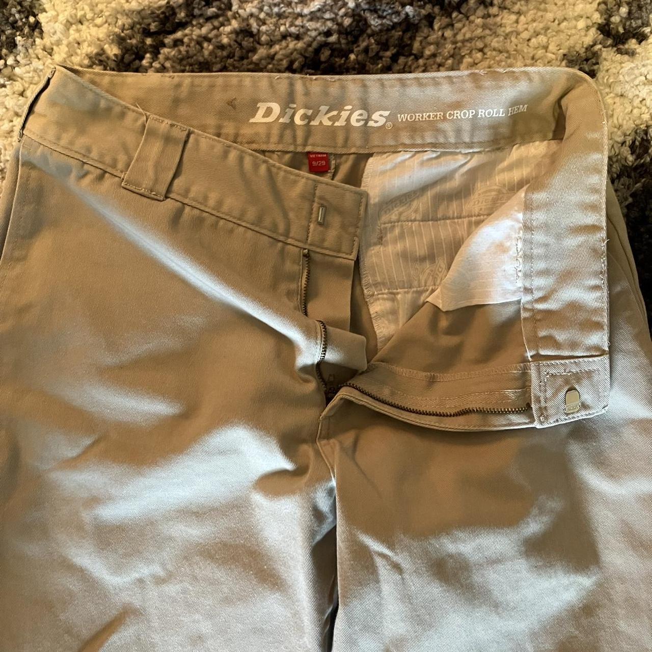 Modern Khaki Dickies Pants These womens light khaki... Depop