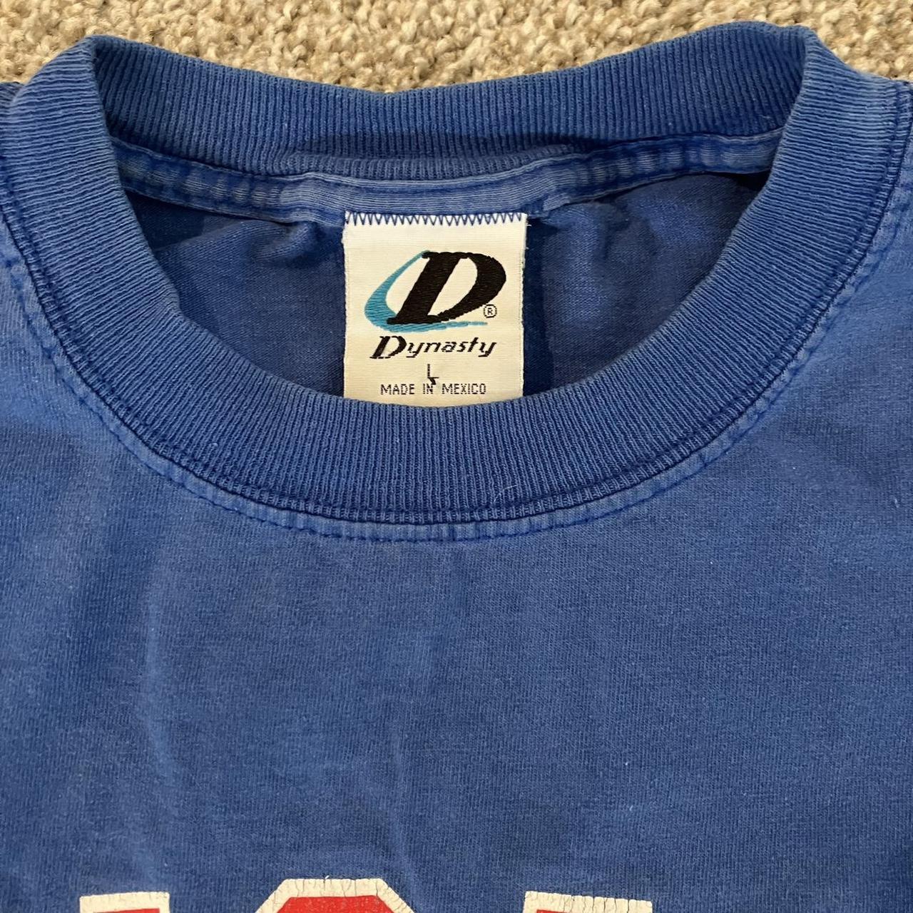 Y2K Chicago Cubs Blue Baseball Tee This Kerry Wood... Depop
