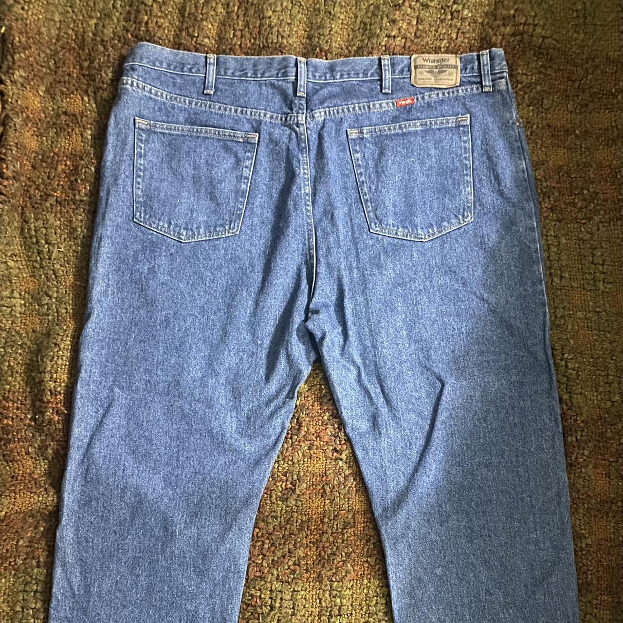 Men's Wrangler Jeans. Never worn, thick, durable... - Depop