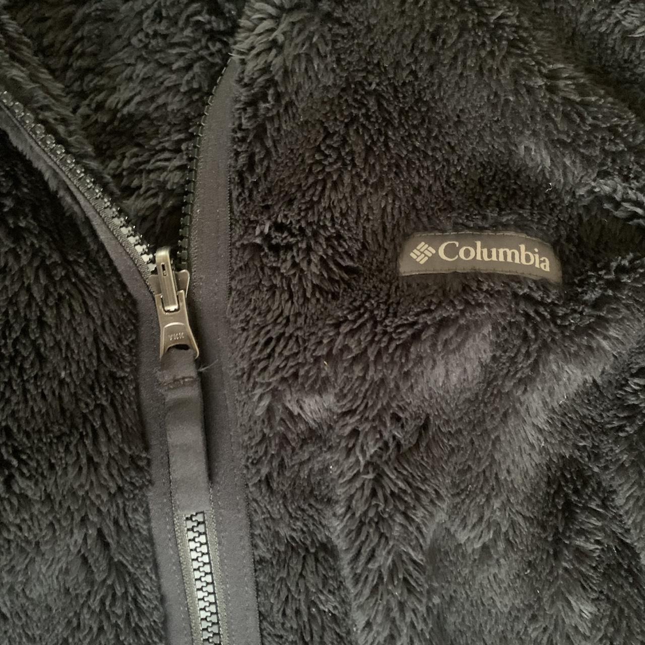 Columbia hot sale jacket fuzzy