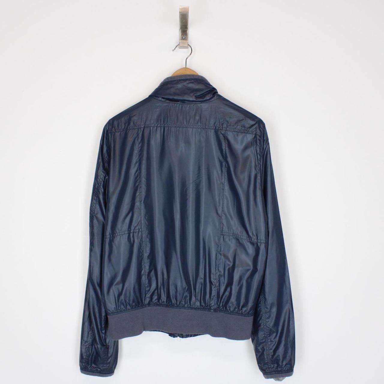 Vintage Belstaff Blue Full Zip Lightweight Jacket ... - Depop