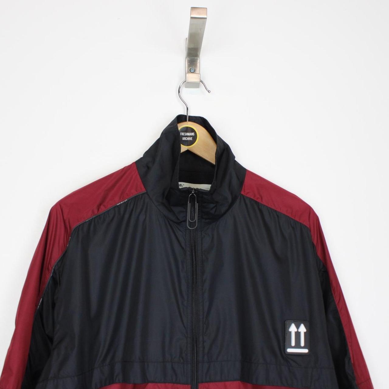 Off white red on sale windbreaker