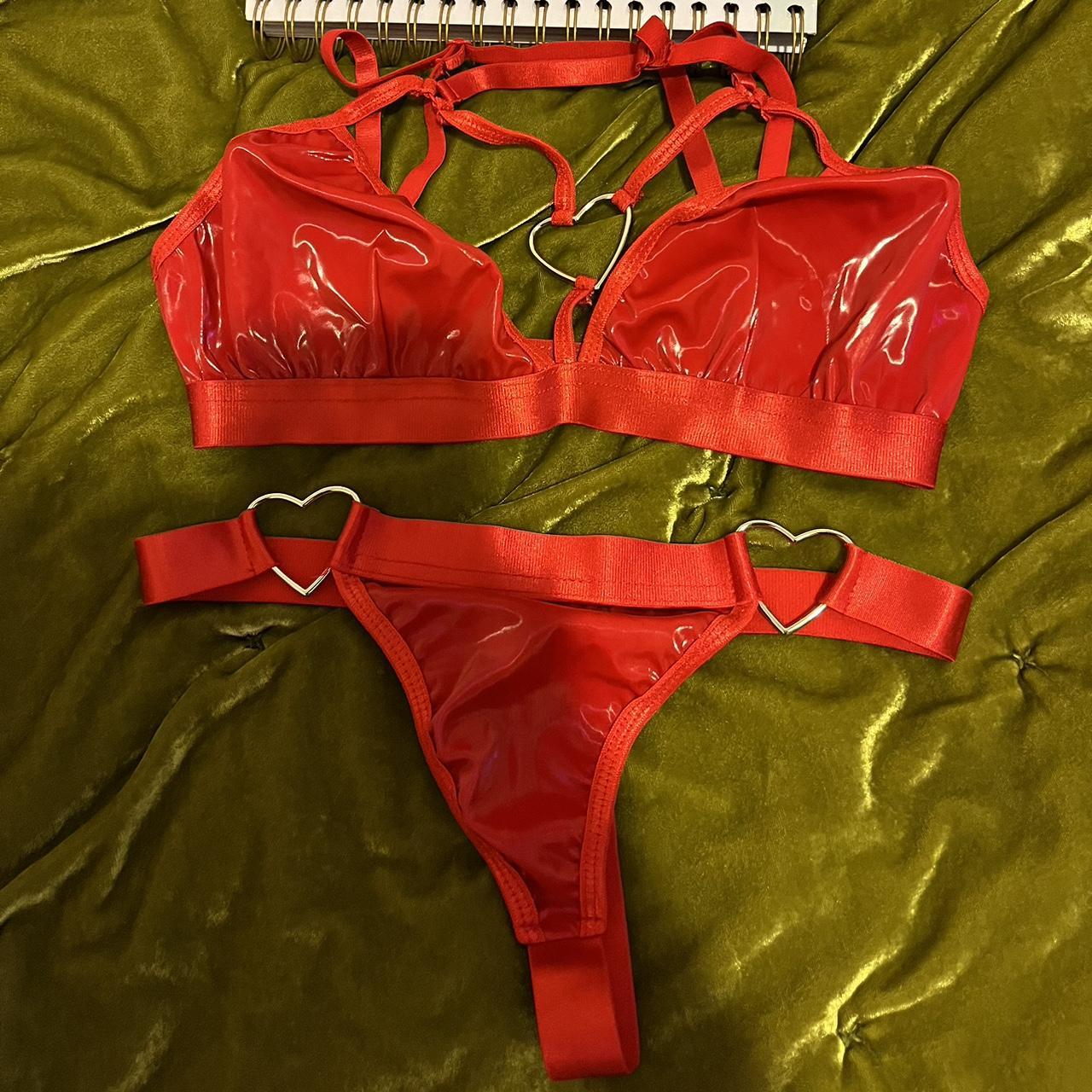 Dolls Kill Women's Red Underwear Depop