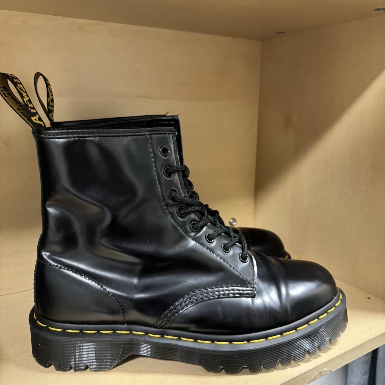 Doc martens Mens UK size 10 1460 bex leather... - Depop