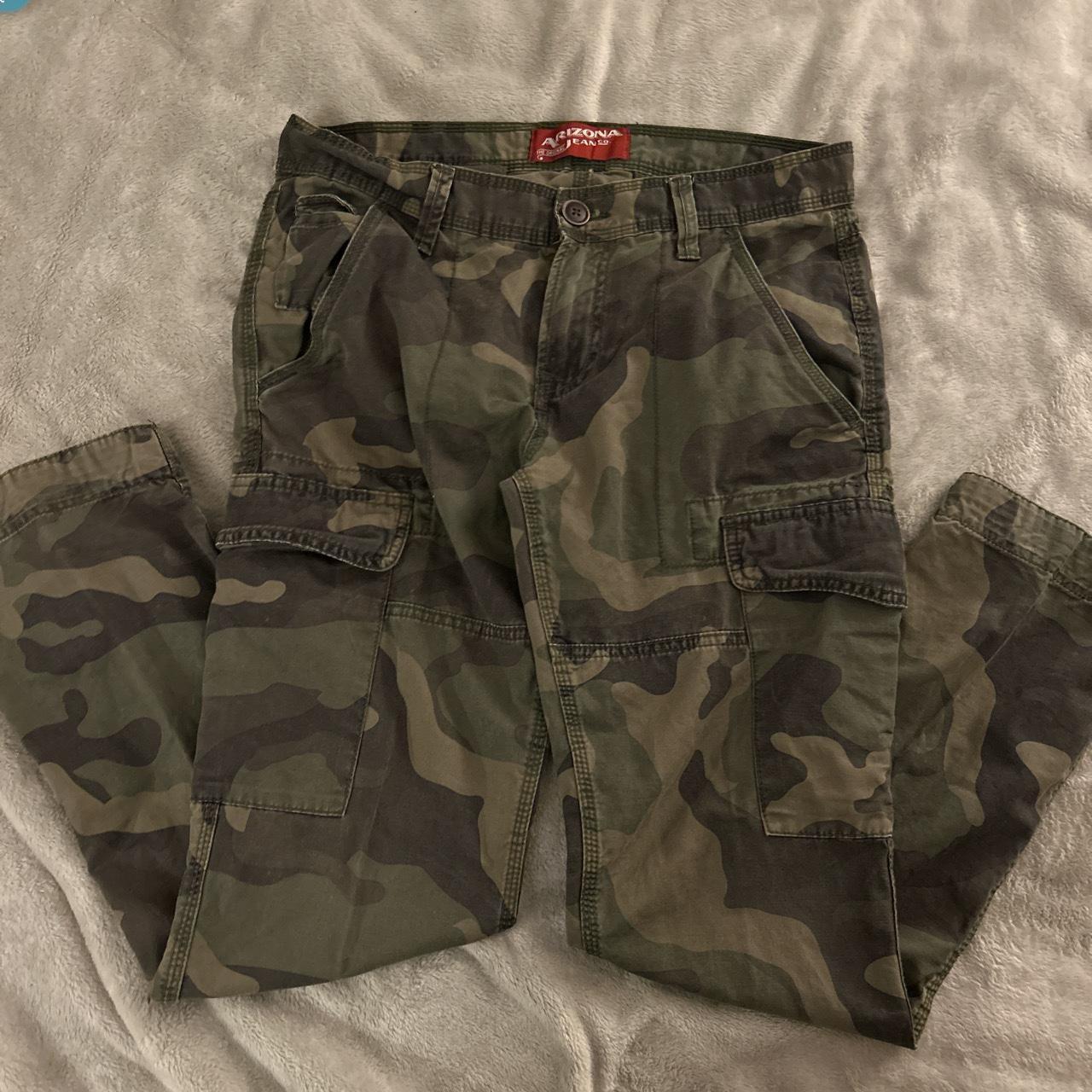 Camo cargo pants! Arizona Jeans! - Depop