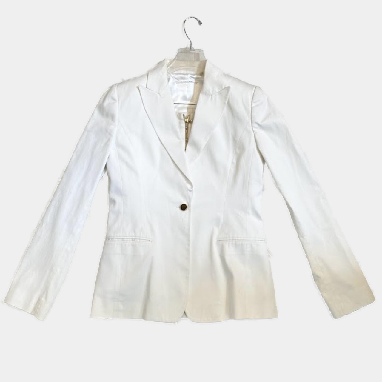 Elie tahari clearance white blazer