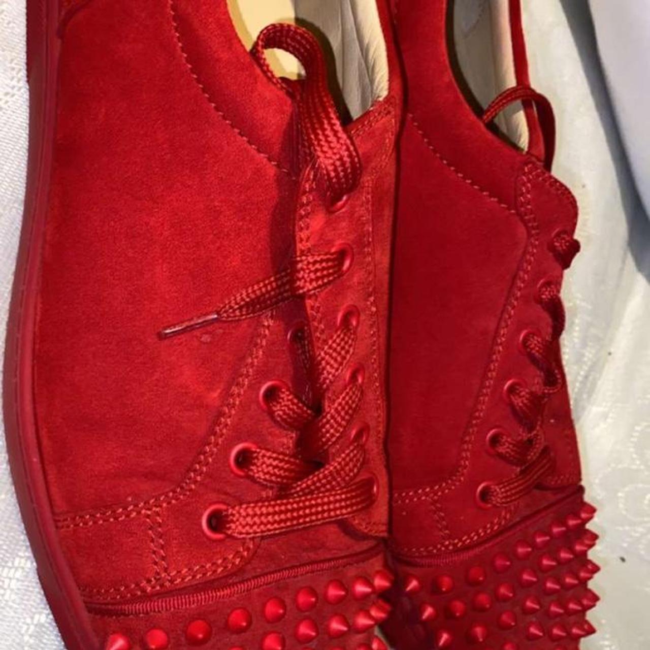 Brand new red bottom sneakers - Depop