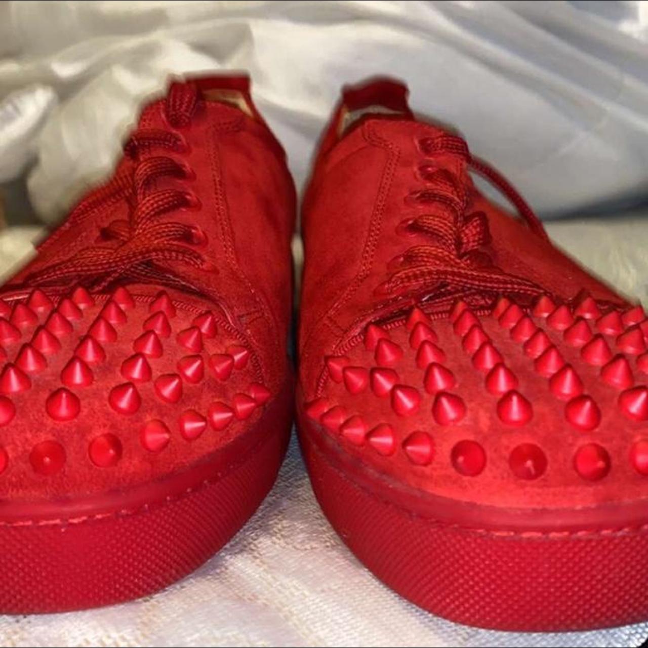 Used Christian Louboutin Red Bottoms With Box And - Depop