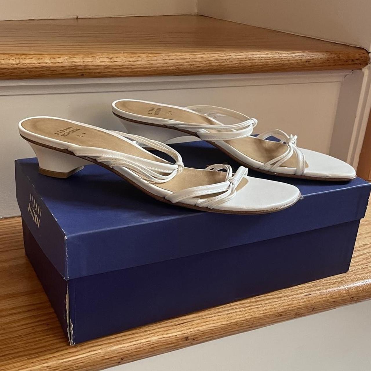 Stuart Weitzman Women's White Sandals (2)