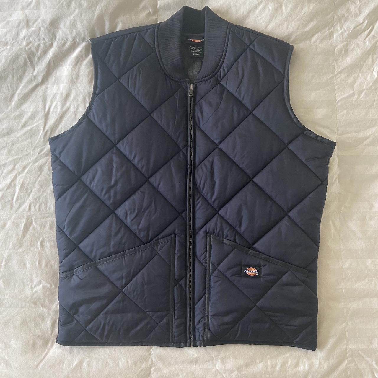 Dickies Men's Navy Gilet | Depop