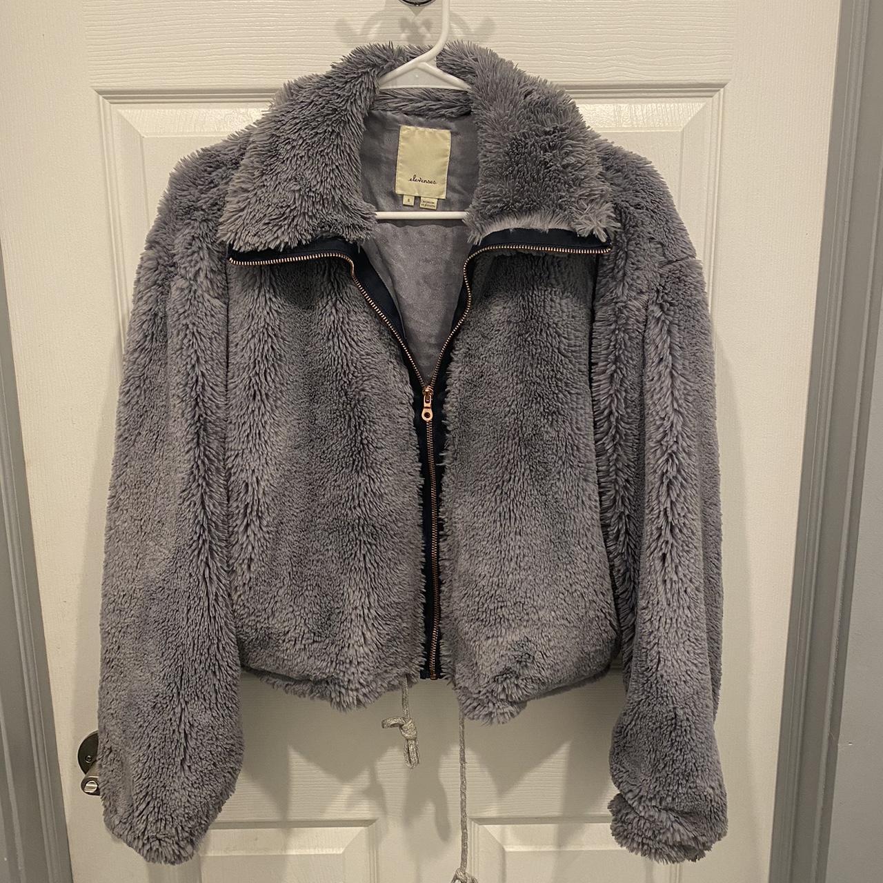 Elevenses faux fur on sale jacket