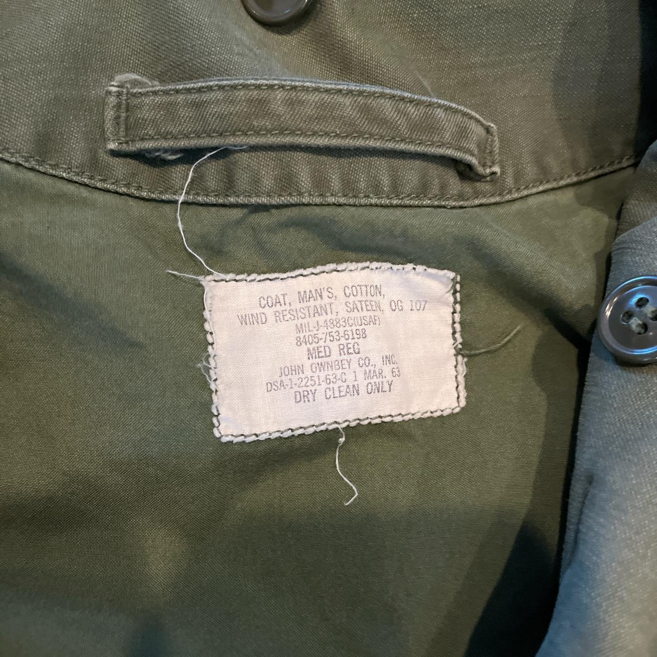 American Vintage Men's Green and Khaki Jacket | Depop