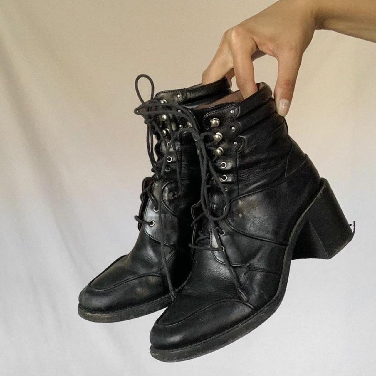 Tabitha simmons lace store up boots