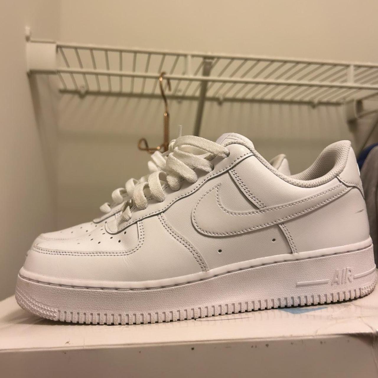 nike air force 1s. no box ! worn once or twice - Depop