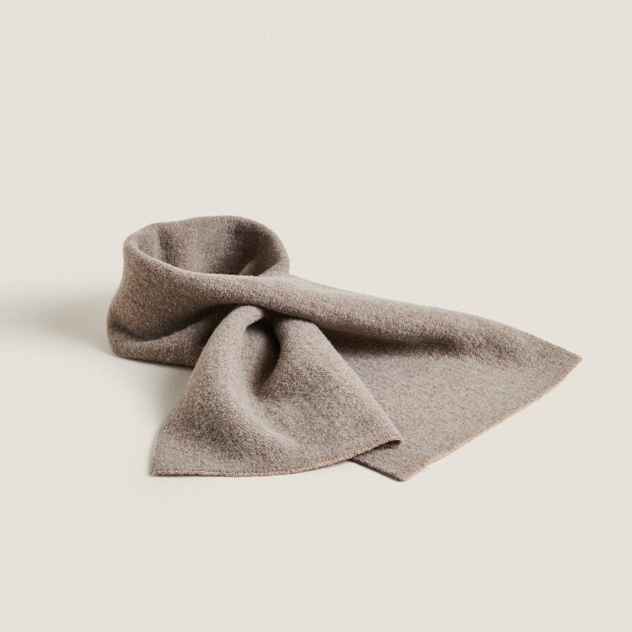 STUDIO NICHOLSON DOUBLE FACED WOOL SCARF 小物