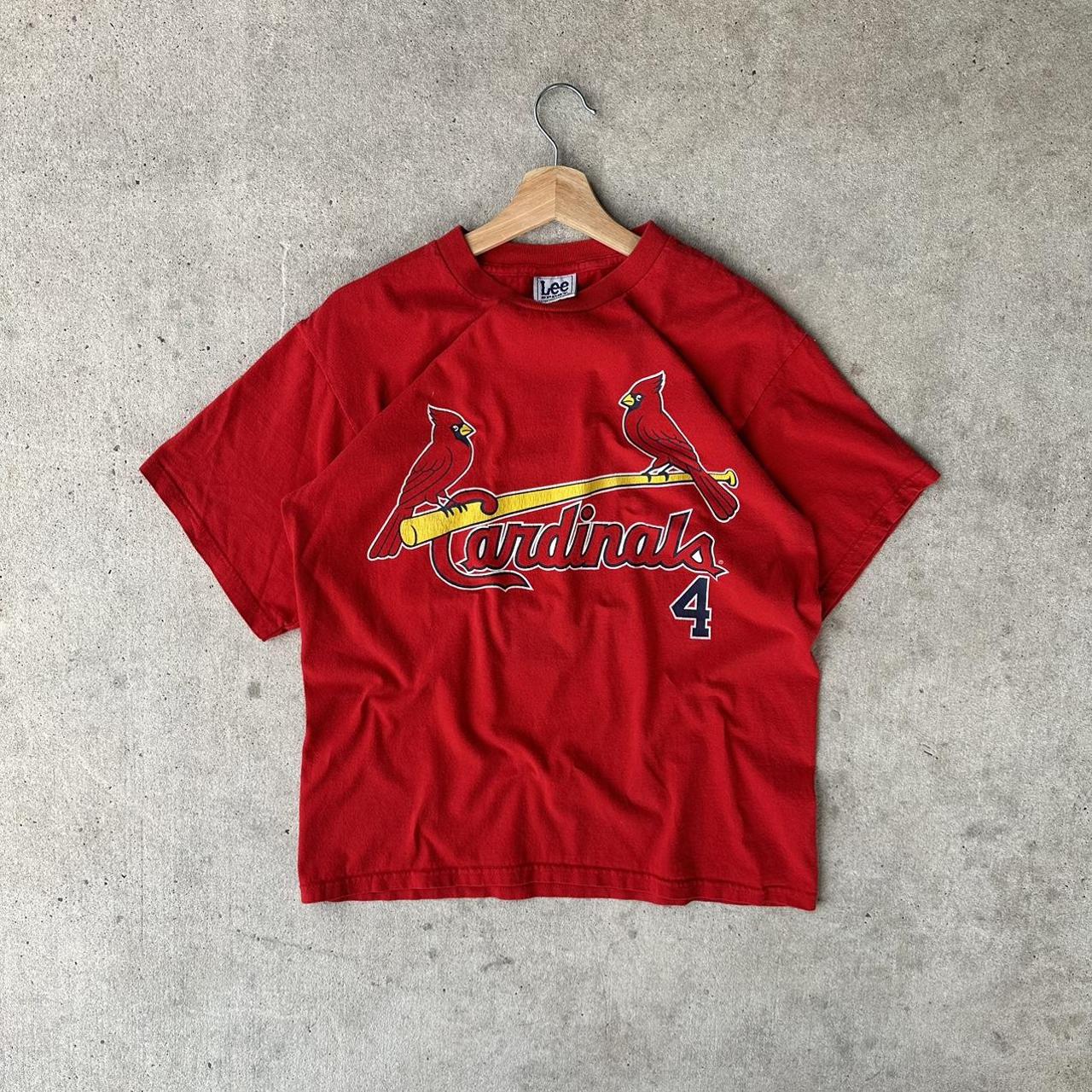 Vintage Cardinals T shirt St Louis Cardinals Long - Depop