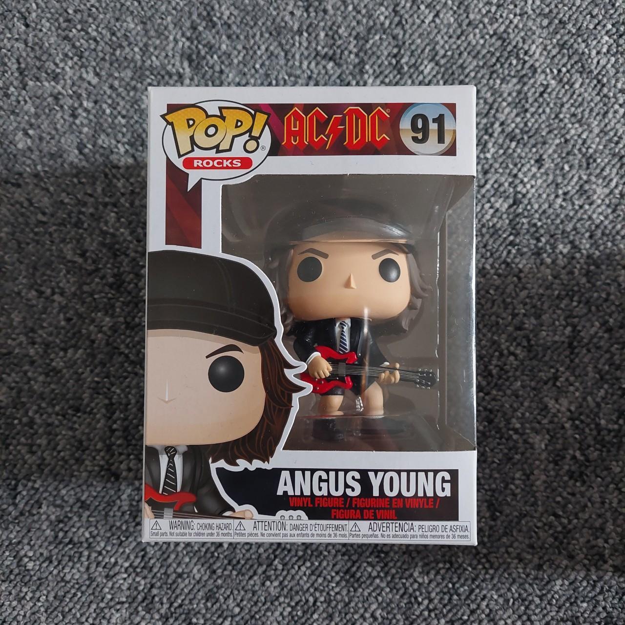 Angus Young AC/DC funko pop Boxed, like new, good... - Depop