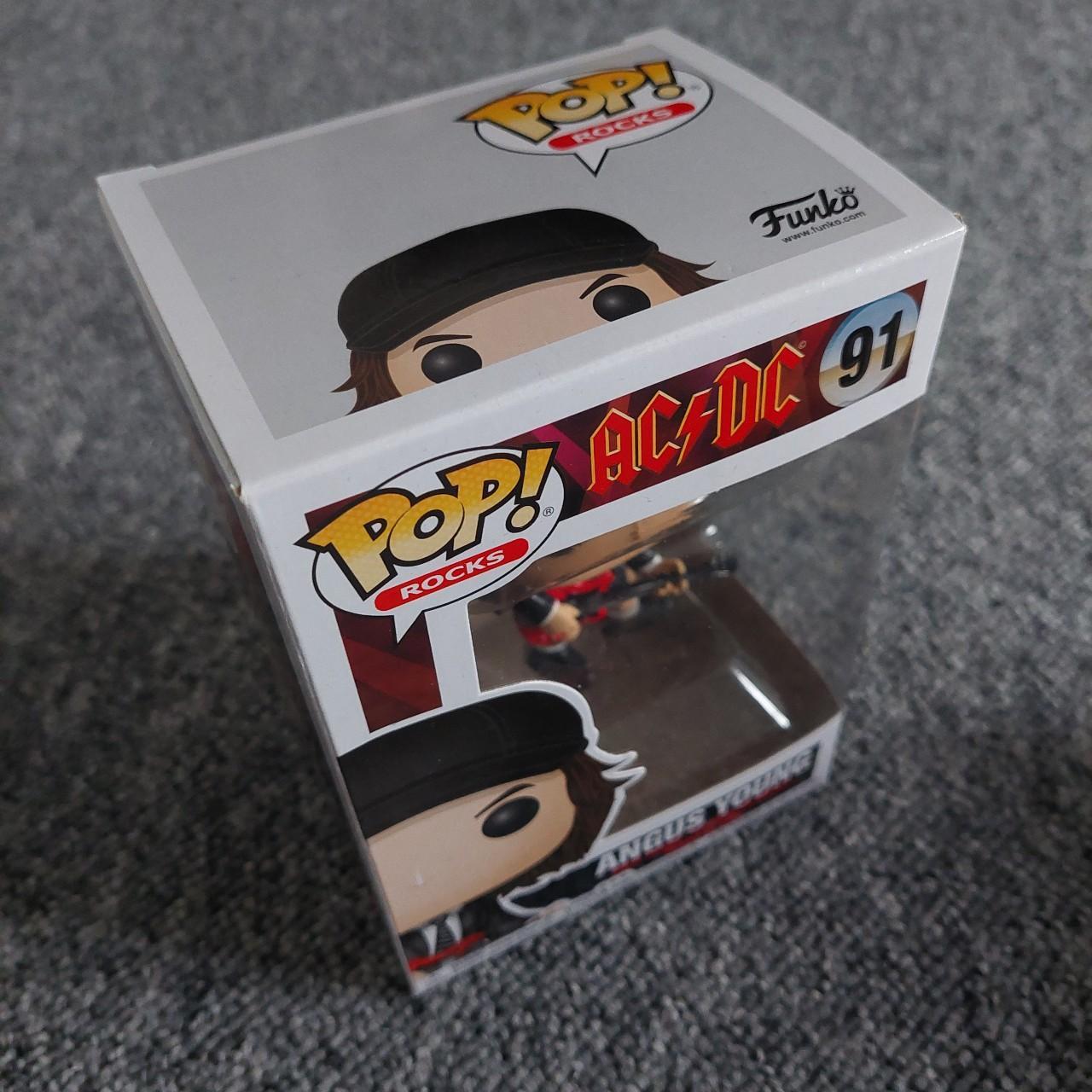 Angus Young AC/DC funko pop Boxed, like new, good... - Depop