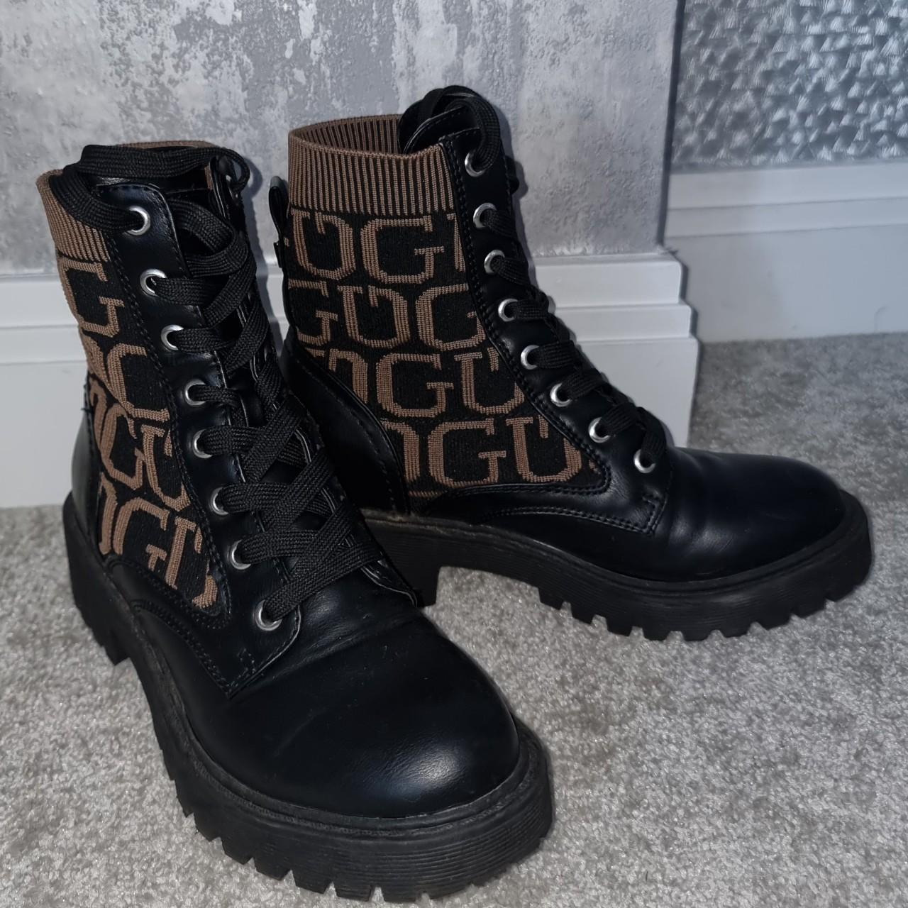 GUESS boots Worn Size 4 - Depop