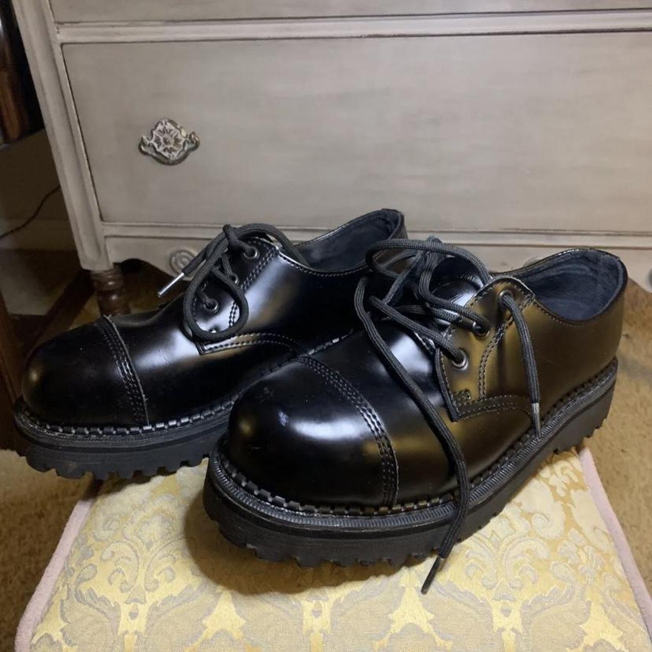 demonia oxford shoes