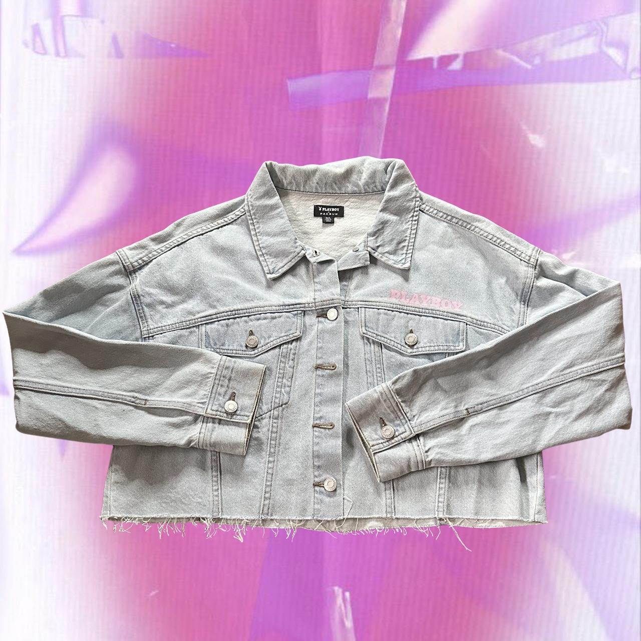 Pacsun pink deals denim jacket