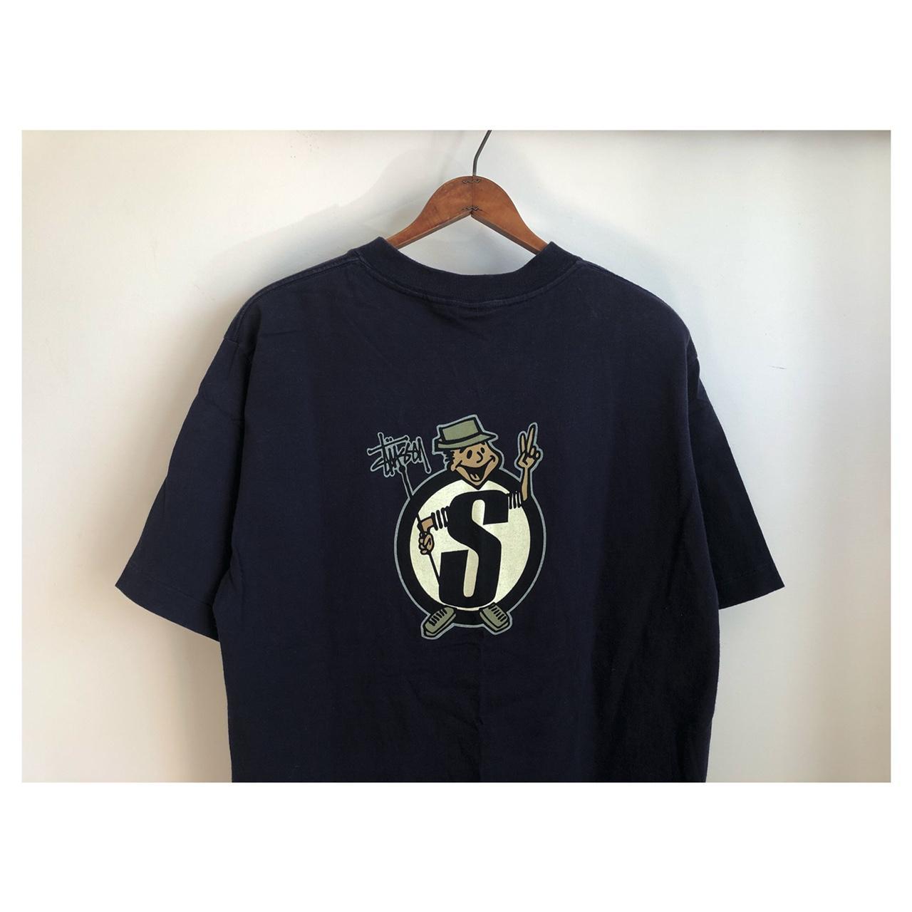 【Stussy】 Joker T-Shirt Navy Stüssy - Joker T-Shirt - (Navy)