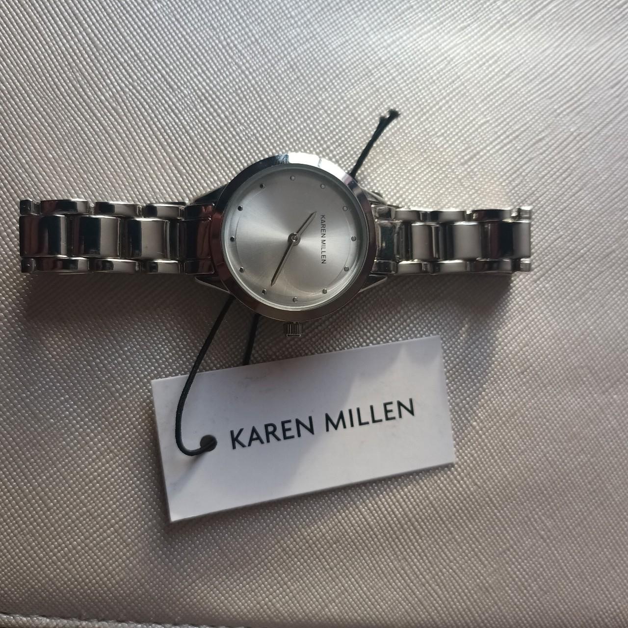 Karen millen clearance silver watch