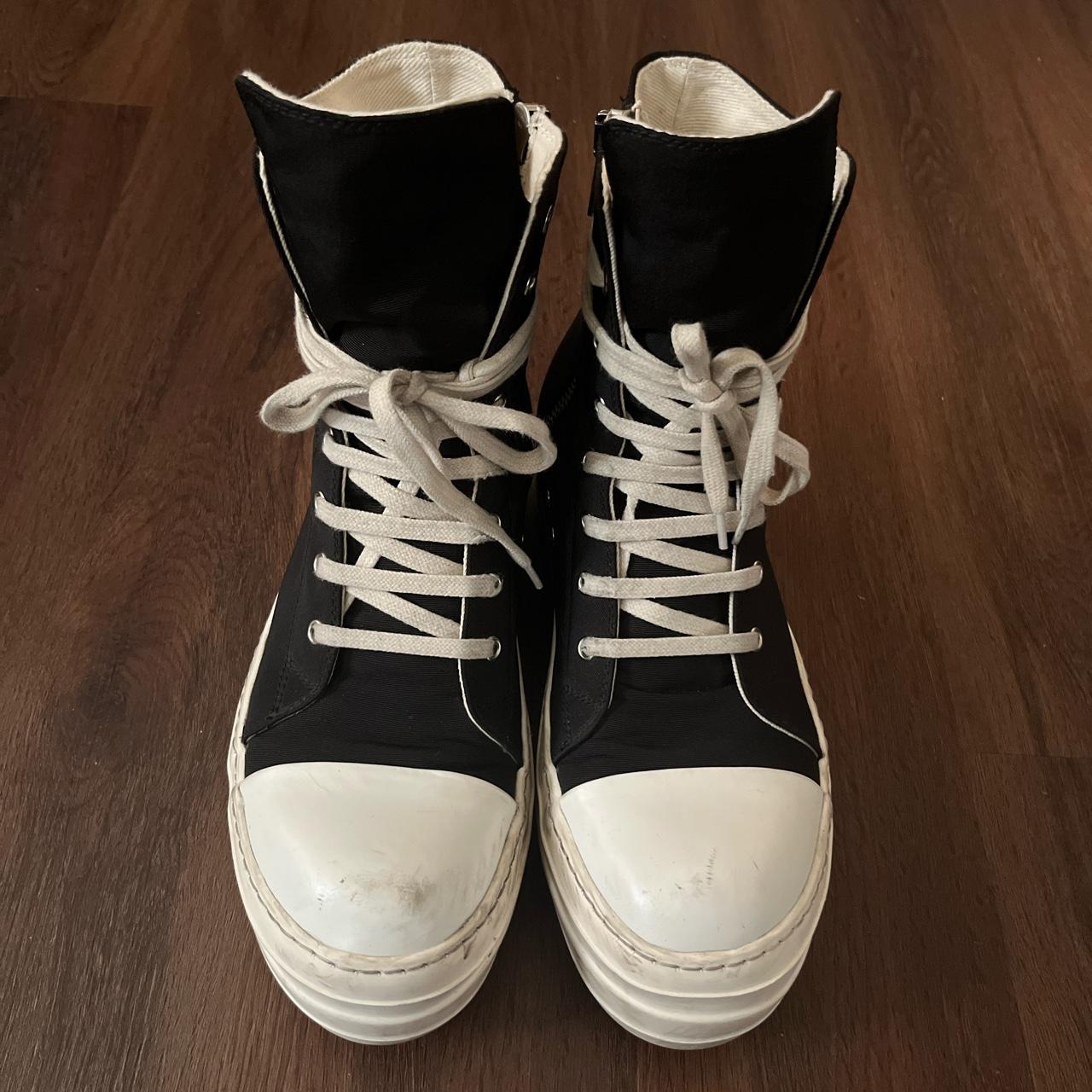 Rick owens double bumpers ramones ultimate grail... - Depop