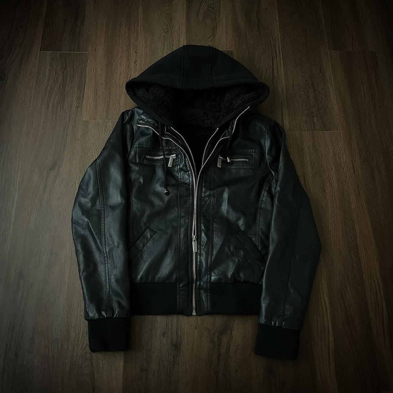 Y2k fur-jacket - Depop Y2k fur-jacket - Depop