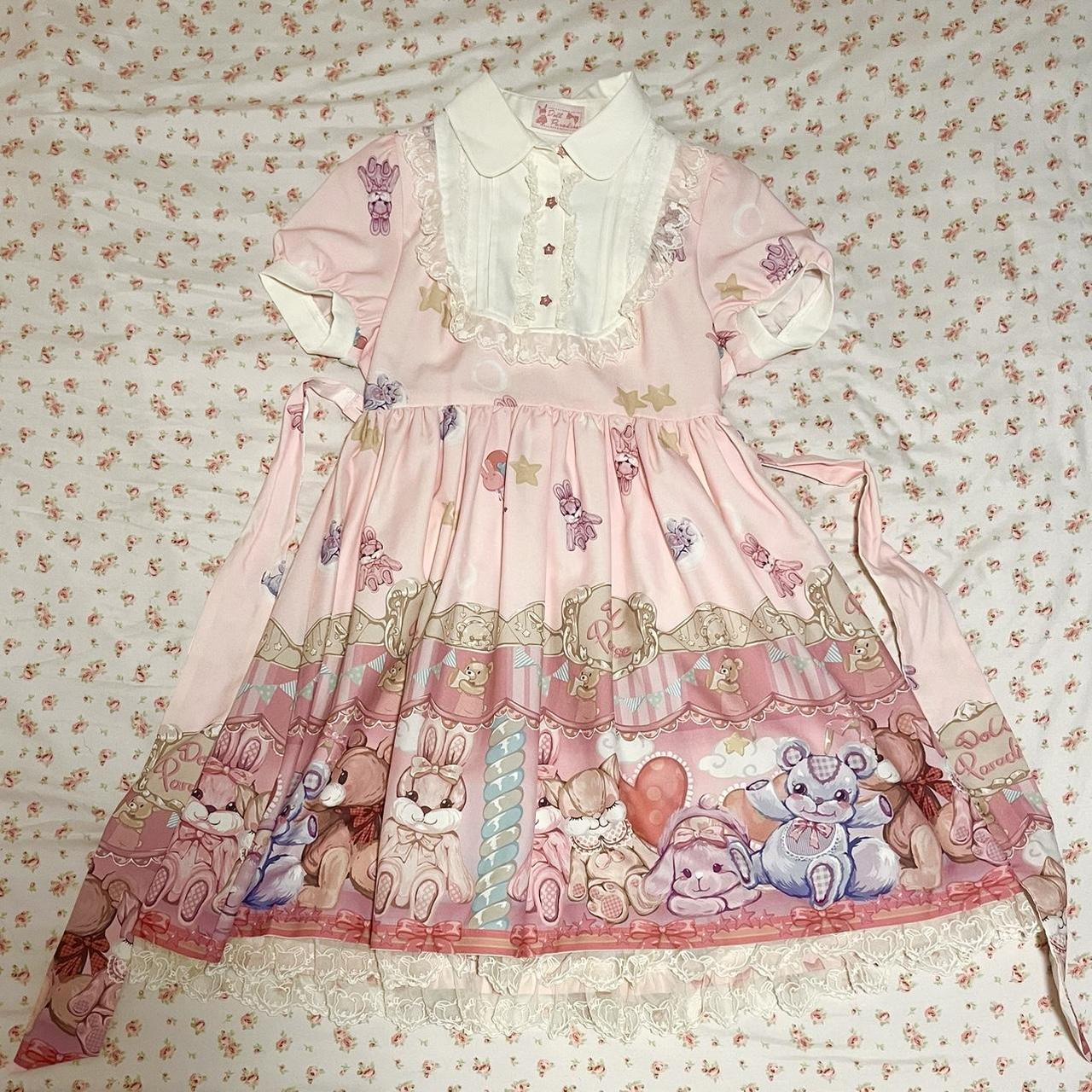 Doll Paradise Plushie OP Lolita Dress From Taobao 🎀 ... - Depop