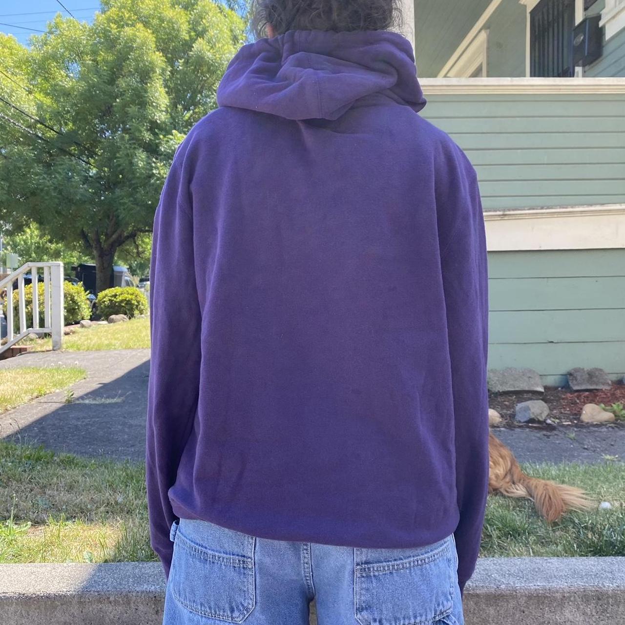 Purple Minnesota Vikings spellout hoodie! This is so - Depop