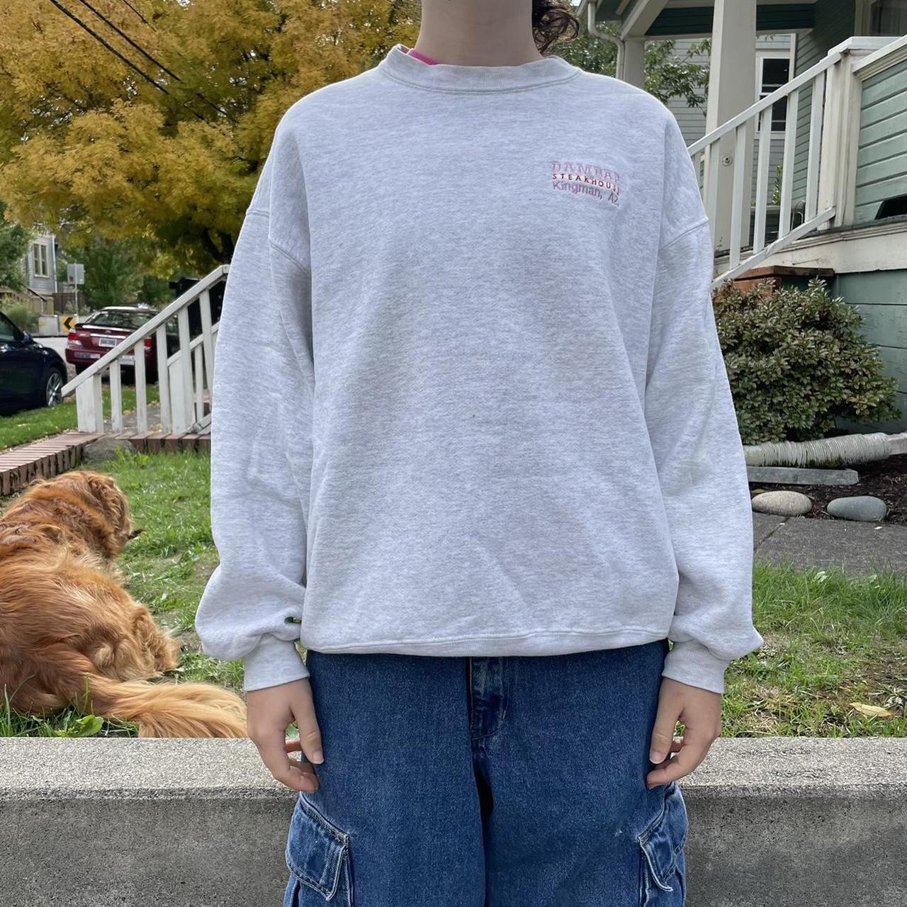 Vintage Oversized Crewneck Sweatshirt