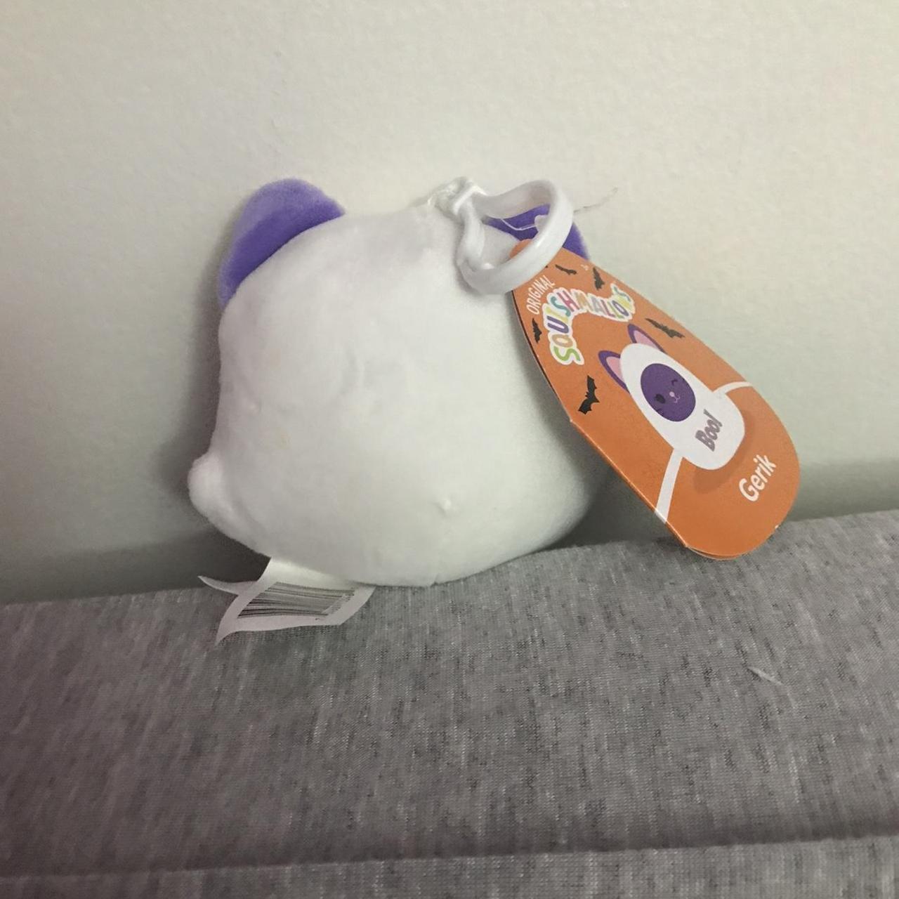 Gerik the cat ghost clip Squishmallow New with... - Depop