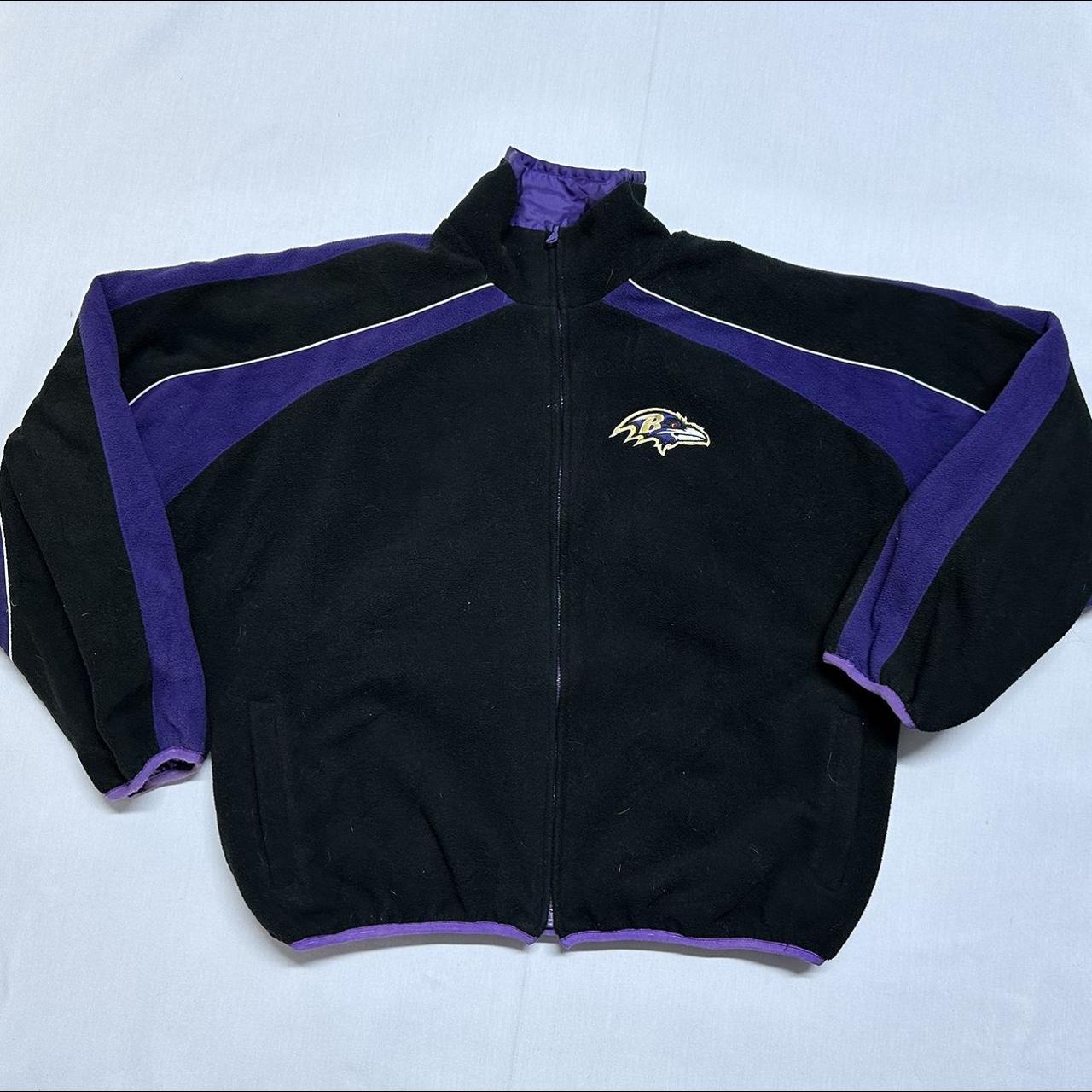 G-III Sports Baltimore Ravens Half Zip Pullover Sweatshirt Men’s XXL 2XL NFL